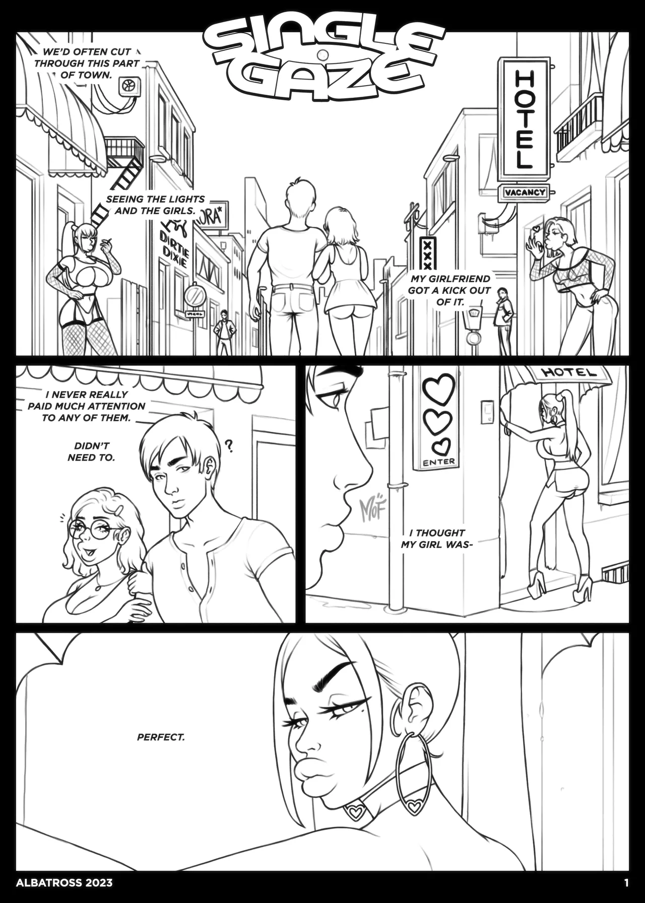Single Gaze page 1 full
