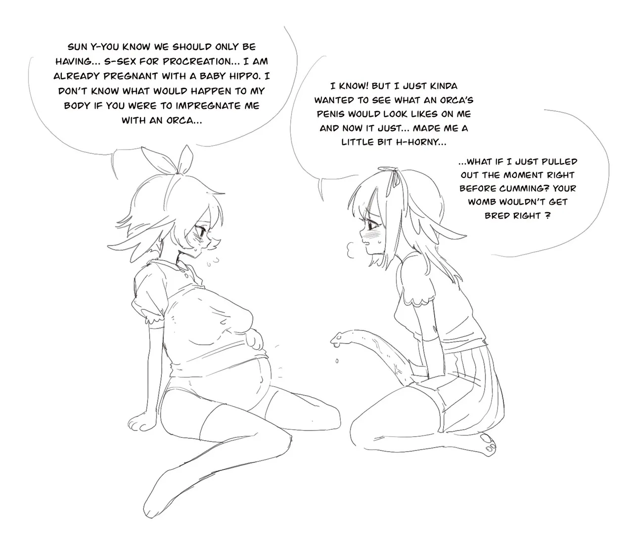 Little  accident ~~short comic -u- page 1 full