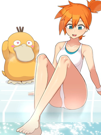 Misty X Psyduck cover