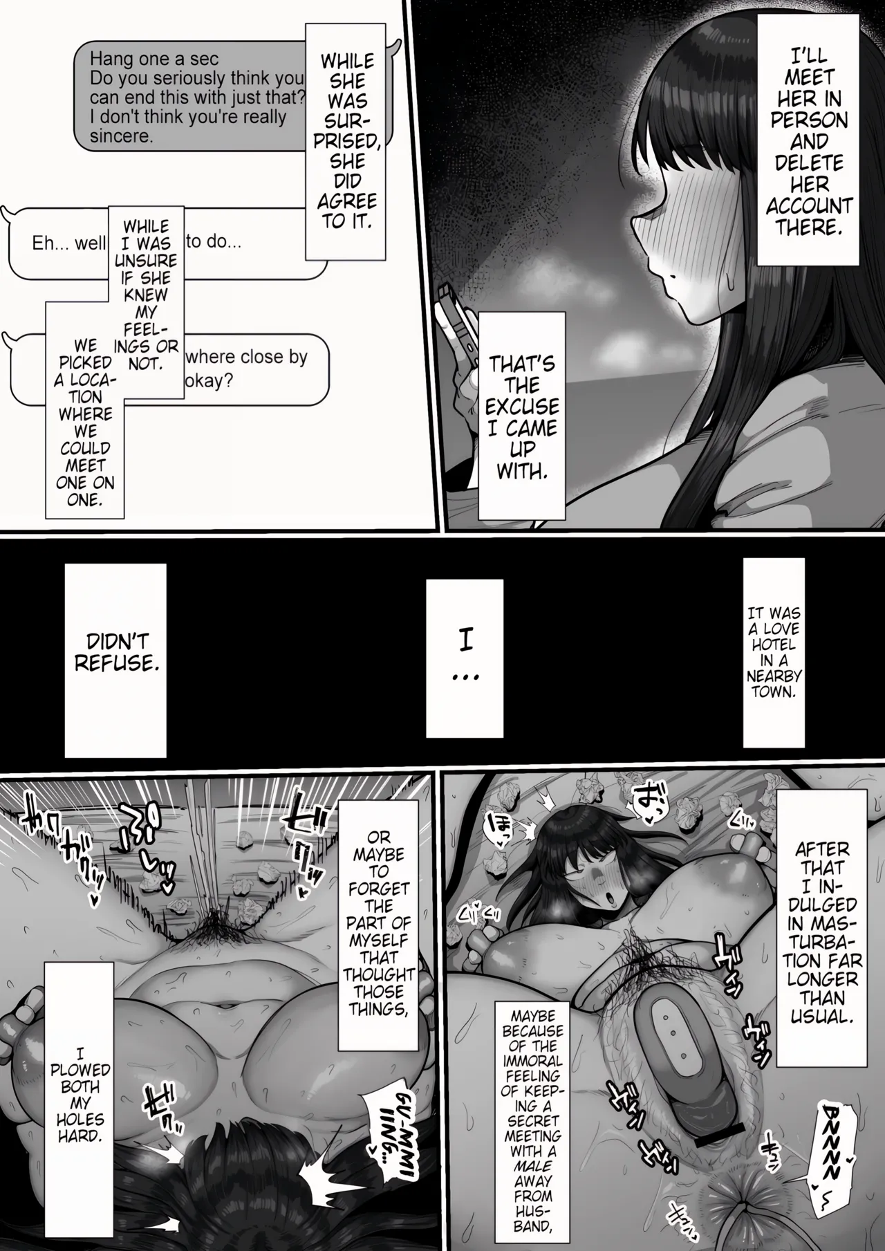 35-sai Otameshi Uwaki Futanari Kyokon de Acme Rikon Suru made no Kiroku | Log of a 35 Year Old, Orgasming From a Futanari’s Huge Penis, Then Getting Divorced page 8 full