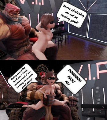 Juggernaut Fucks Elastigirl cover