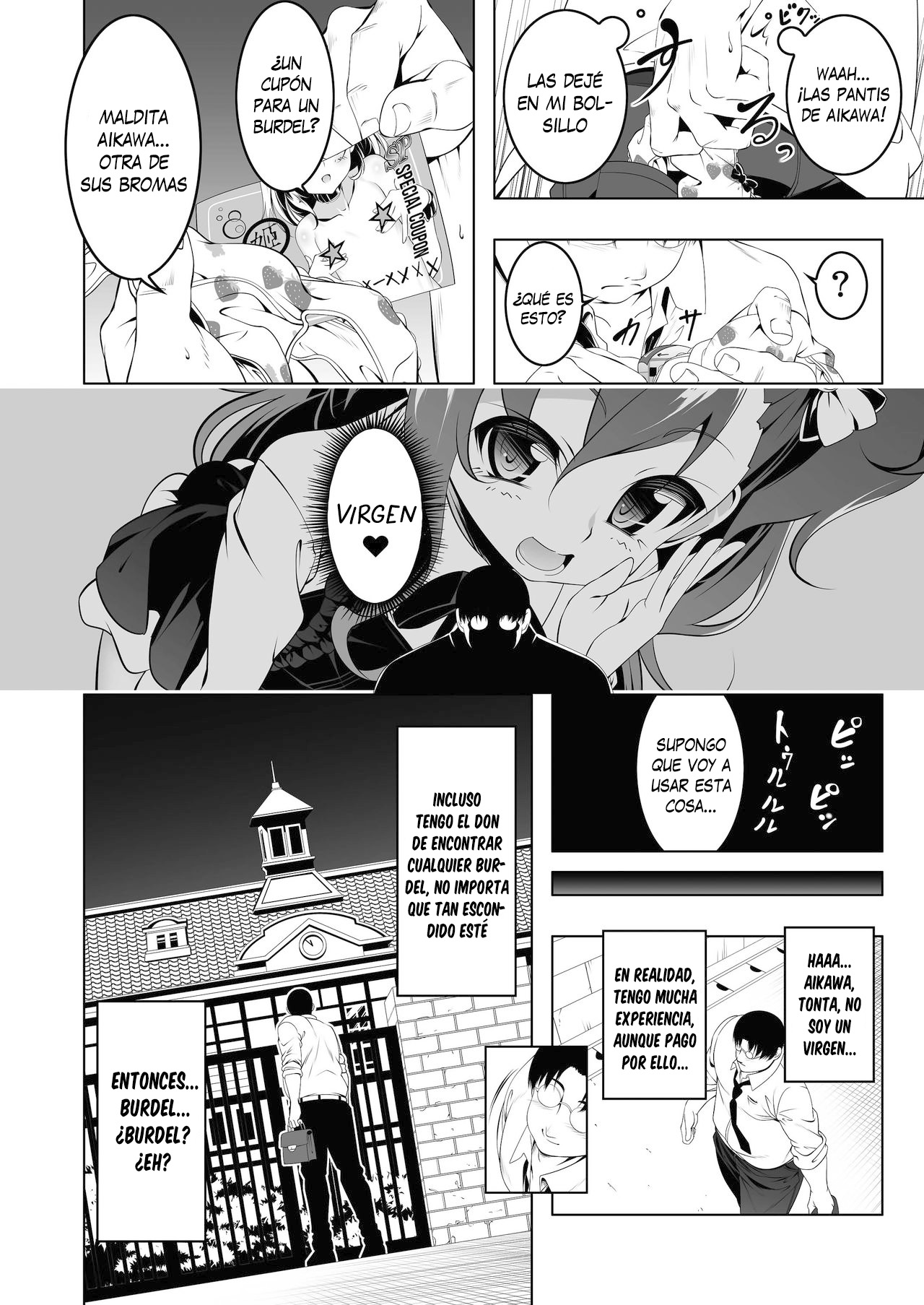 Gakkou Tokidoki Sex Ya-san 2-jikanme - Por las noches la escuela se vuelve un burdel 2da clase page 5 full
