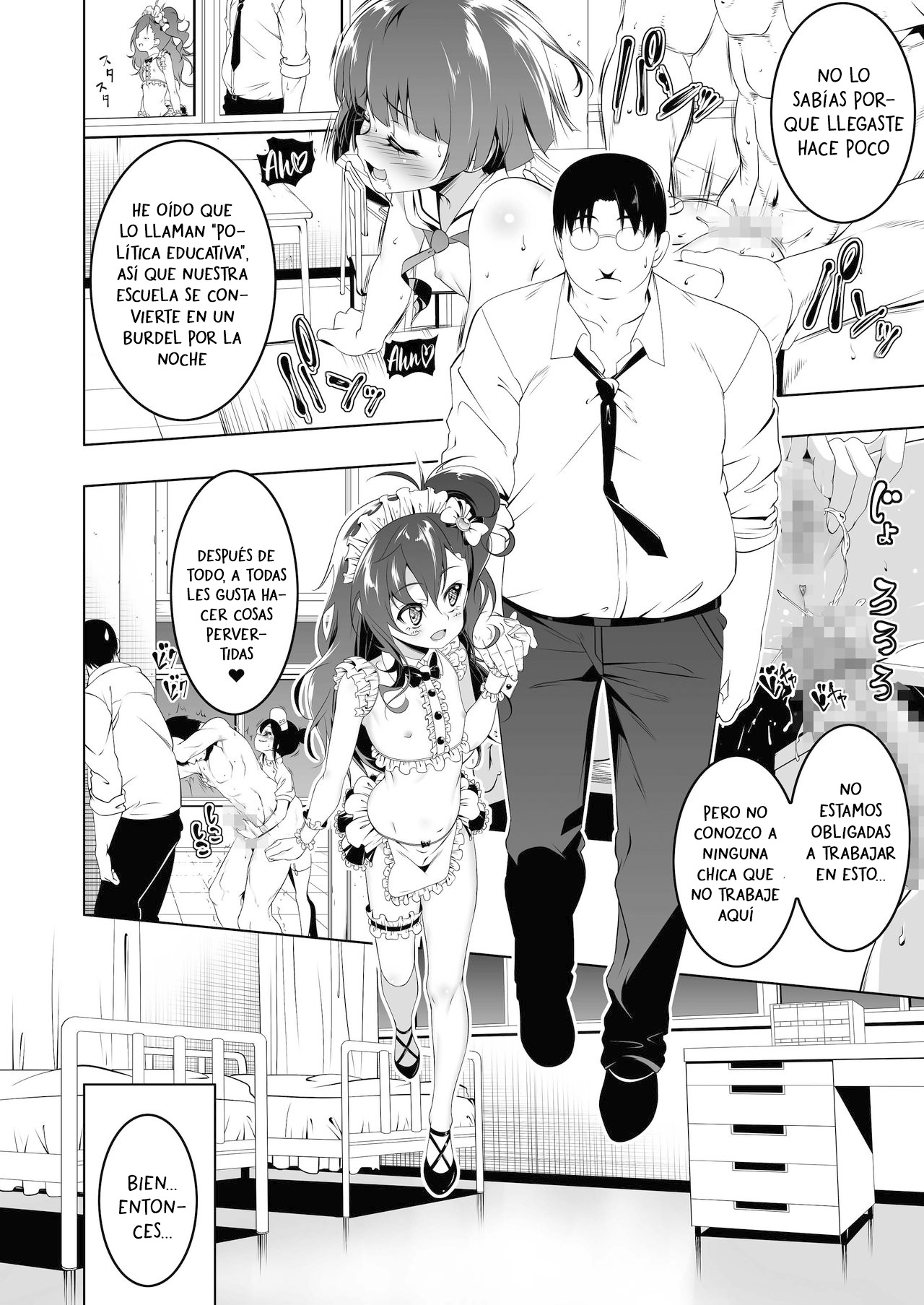 Gakkou Tokidoki Sex Ya-san 2-jikanme - Por las noches la escuela se vuelve un burdel 2da clase page 9 full