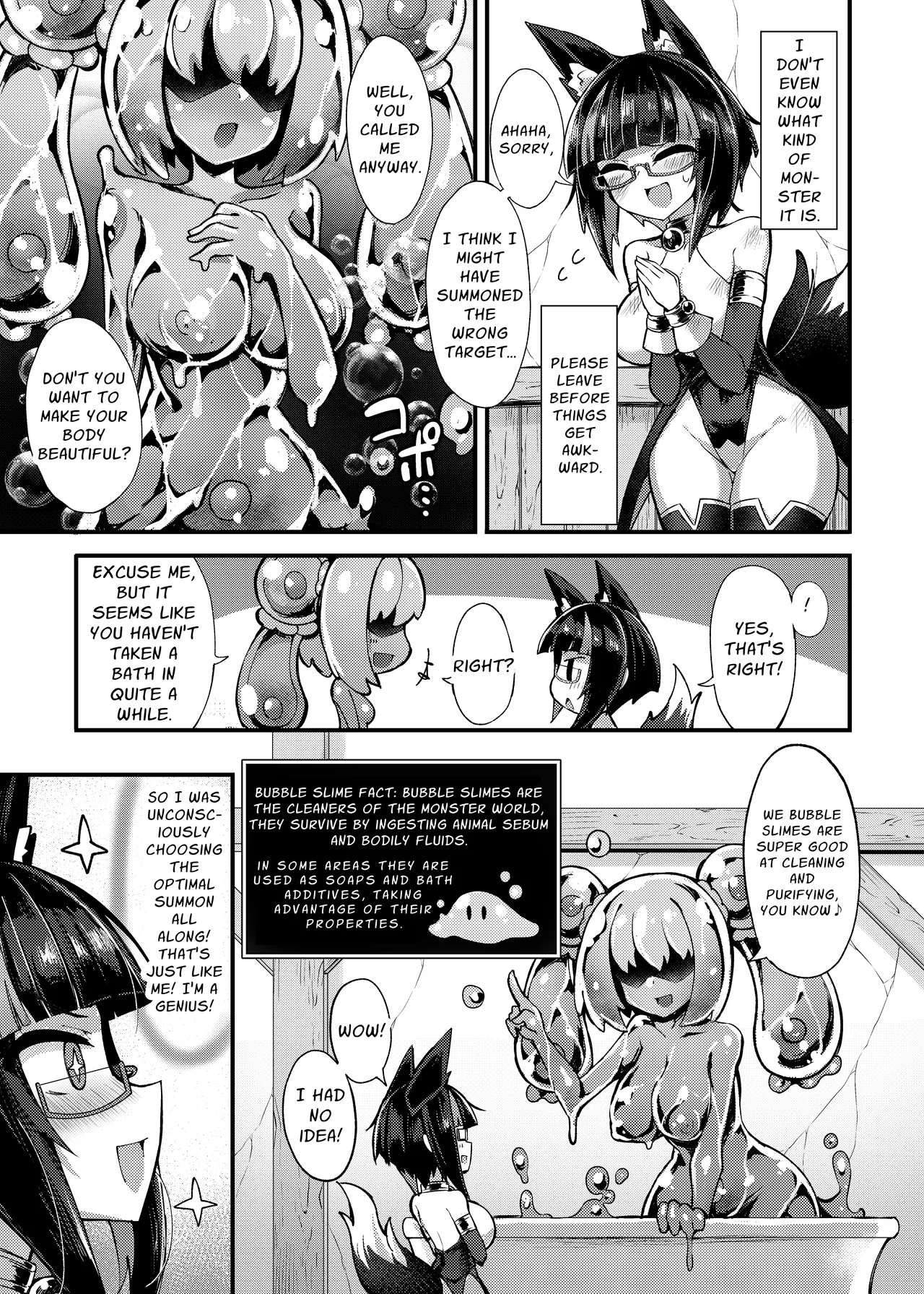 Shoukan Shoujo 2 ~ Baburu de Kuri Houhinai made Osouji Sare Hen ~ | Summoned Girl 2 ~Thorough Clitty Cleaning With Bubbles Galore~ page 8 full