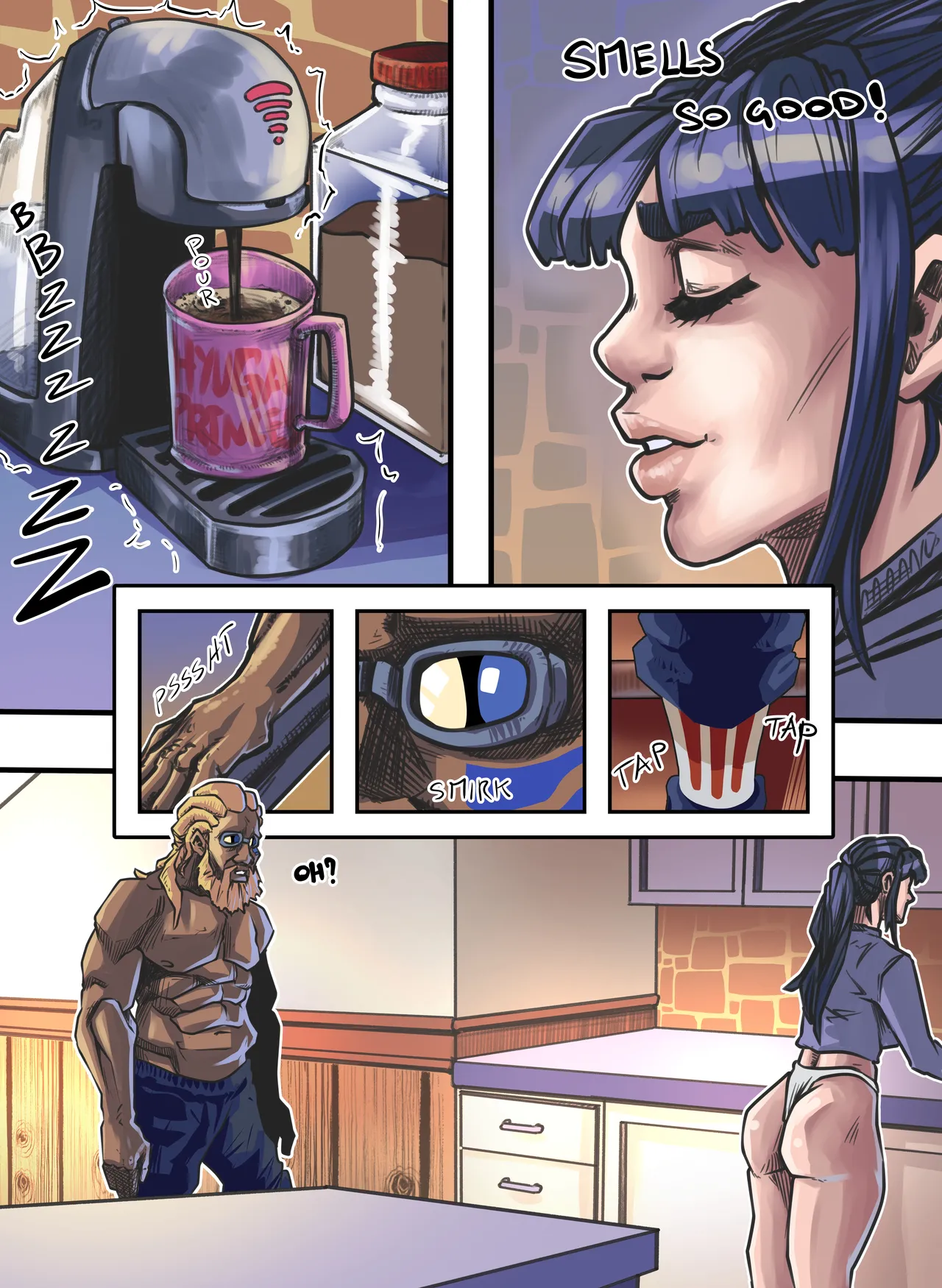 Hinata stays home alone page 3 full