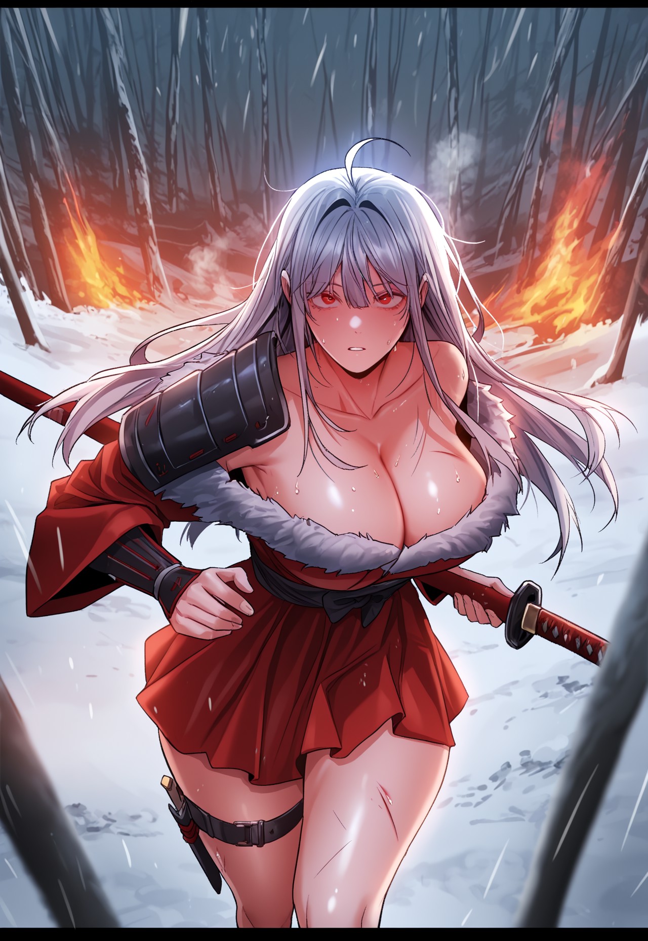 SNOW BATTLE POV – KIMONO CLEAVAGE OFF-SHOULDER" page 3 full