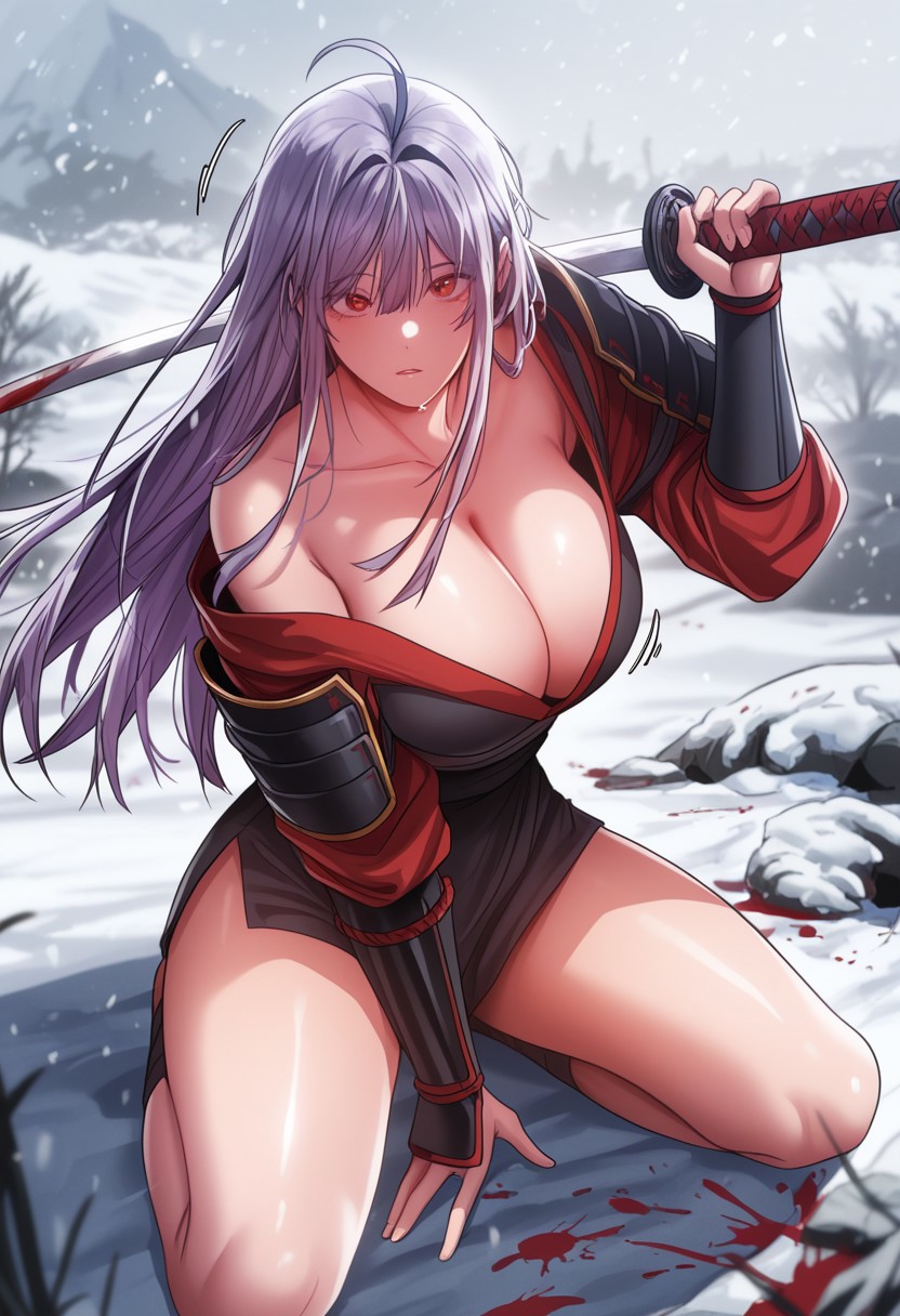 SNOW BATTLE POV – KIMONO CLEAVAGE OFF-SHOULDER" page 7 full