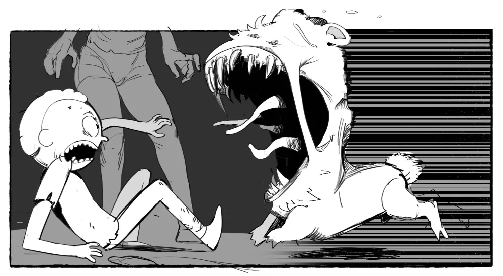 That Time me and my younger brother got stranded in some alien planet and can't get back home. Also I'm secretly attracted to him and I think he is attracted to me too. But I can't say anything- page 9 full