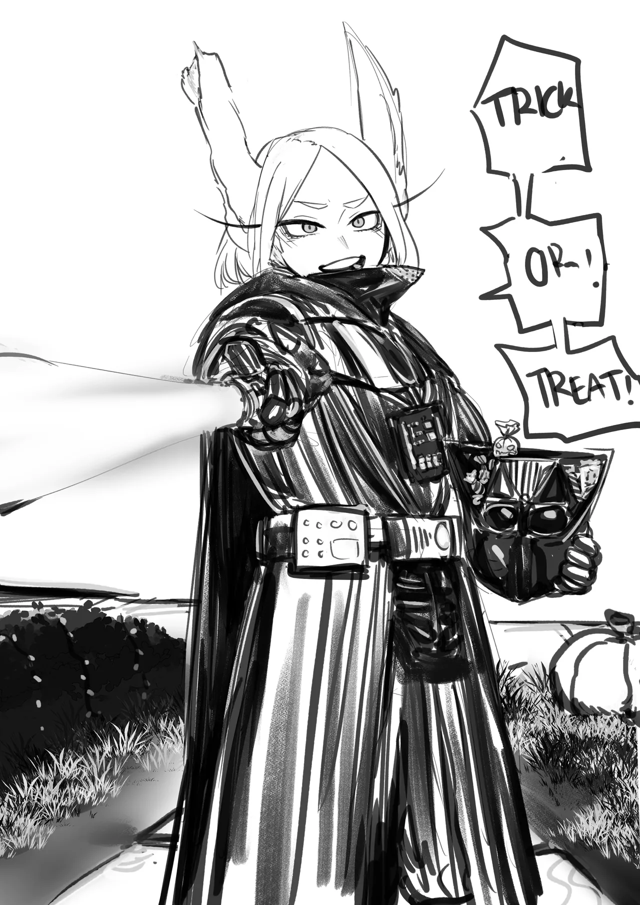 My Halloween Academia 2024 page 1 full