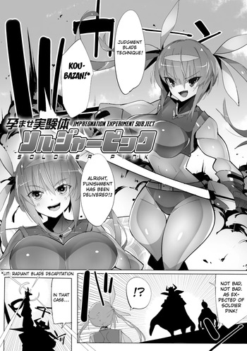 Impregnation Experiment Subject Soldier Pink cover