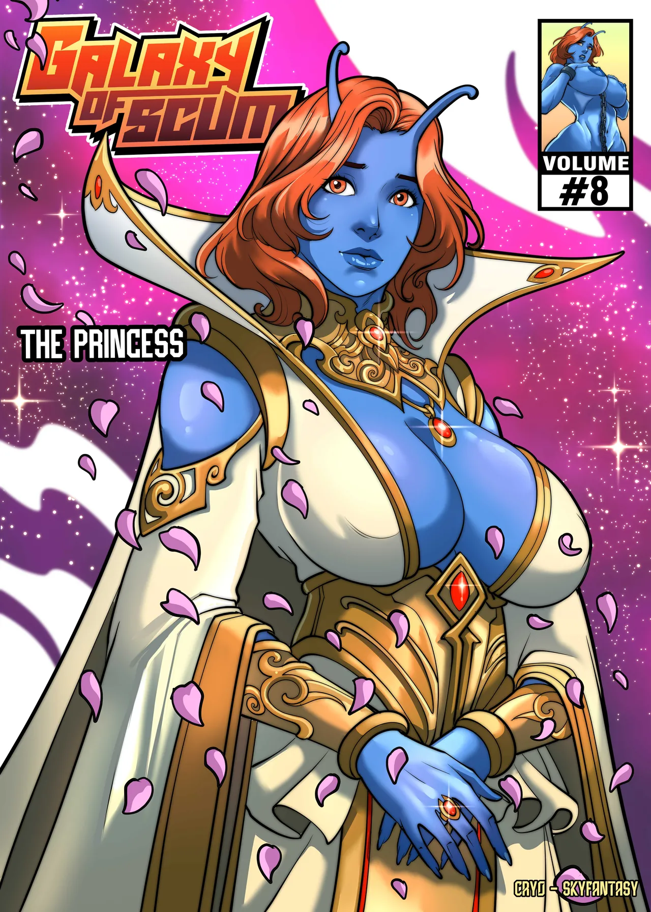 Galaxy of Scum Issue #8: The Princess page 1 full