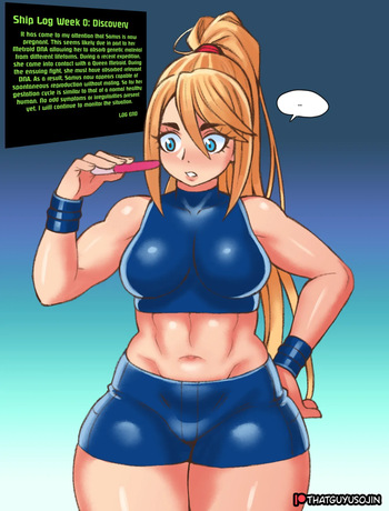 Samus pregnancy progression cover