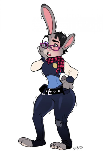 Nick Wilde&amp;Judy Hopps TF-Art cover