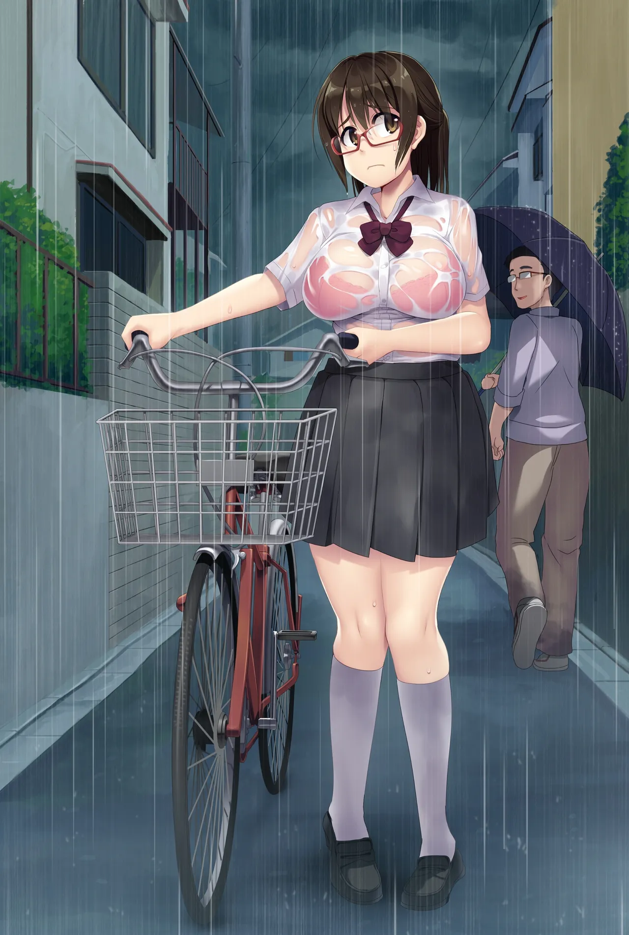 Transparent raincoat exposure page 2 full