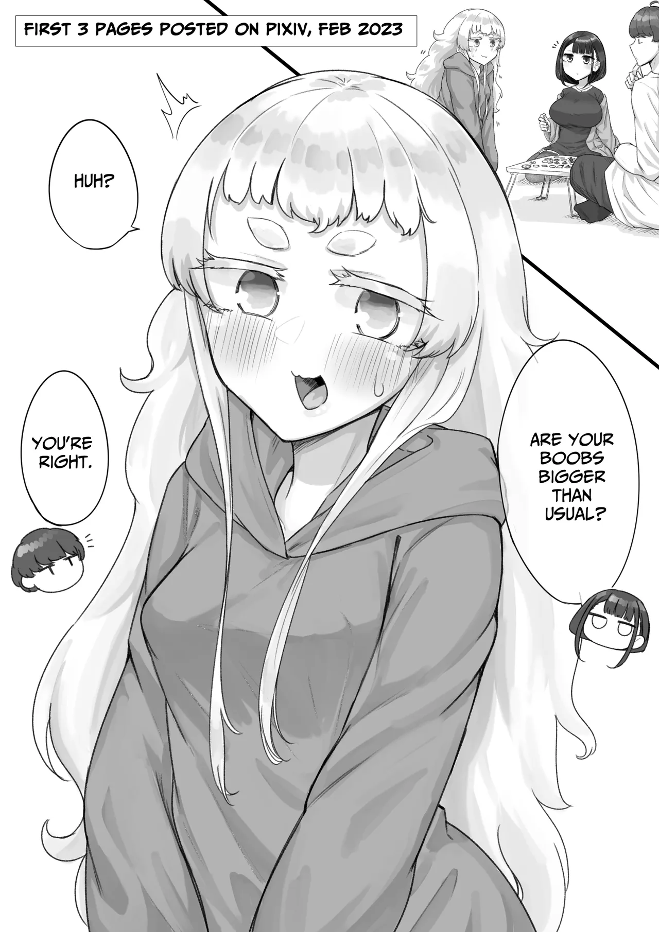 Inseparable Girls' Weak Nipples, Bonus page 8 full