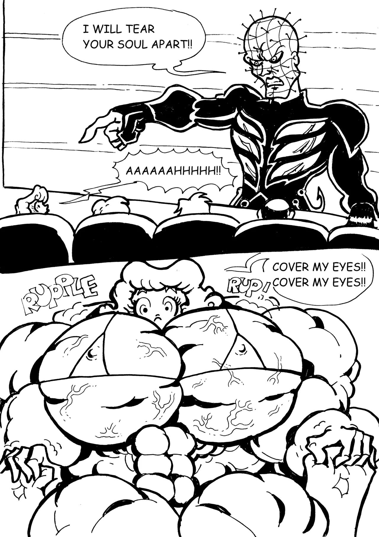 Sylvie 'n' Sara - Horror Movie page 2 full