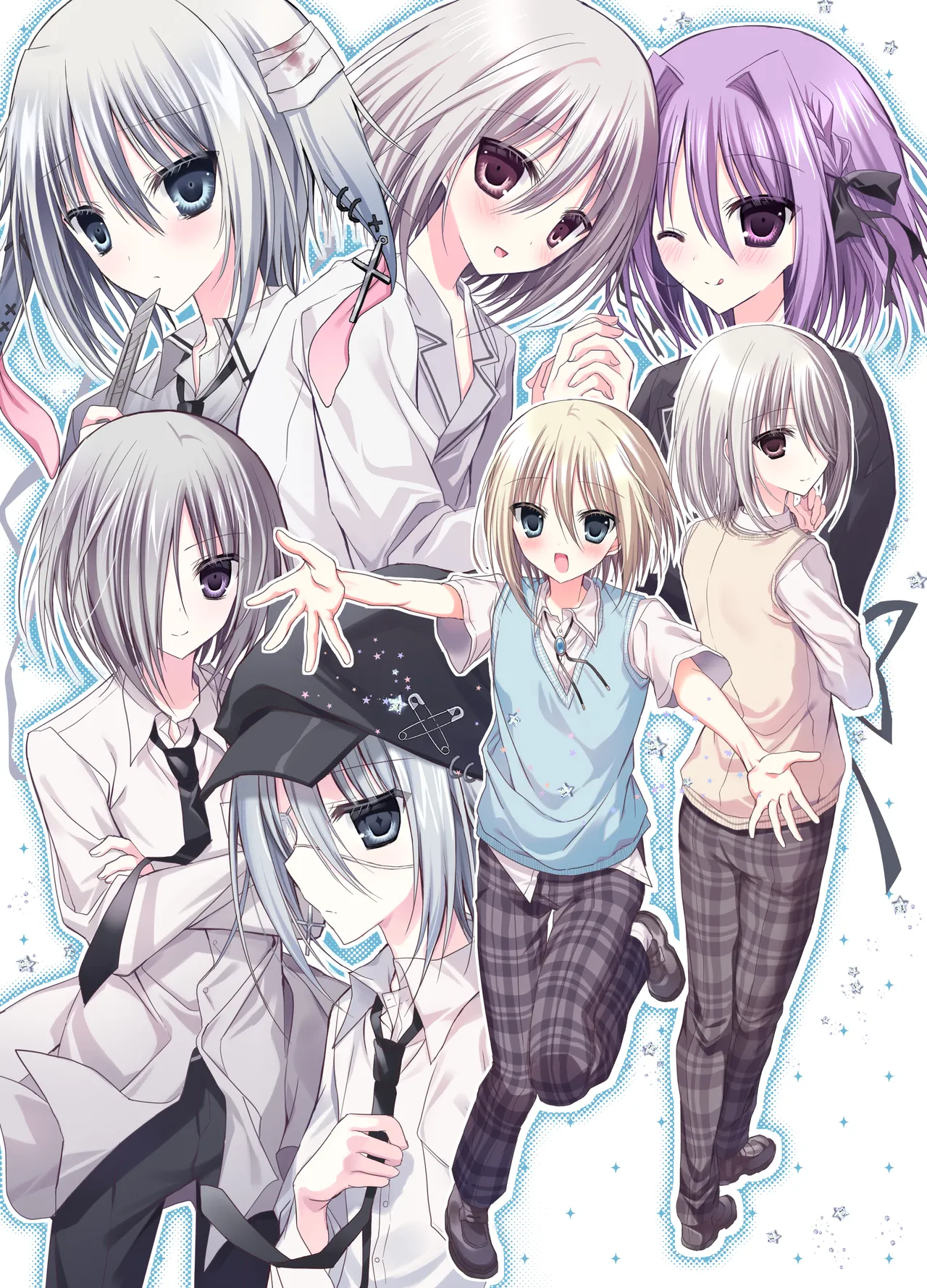 Touga Boys School Illustration Collection 2020~2024 page 7 full