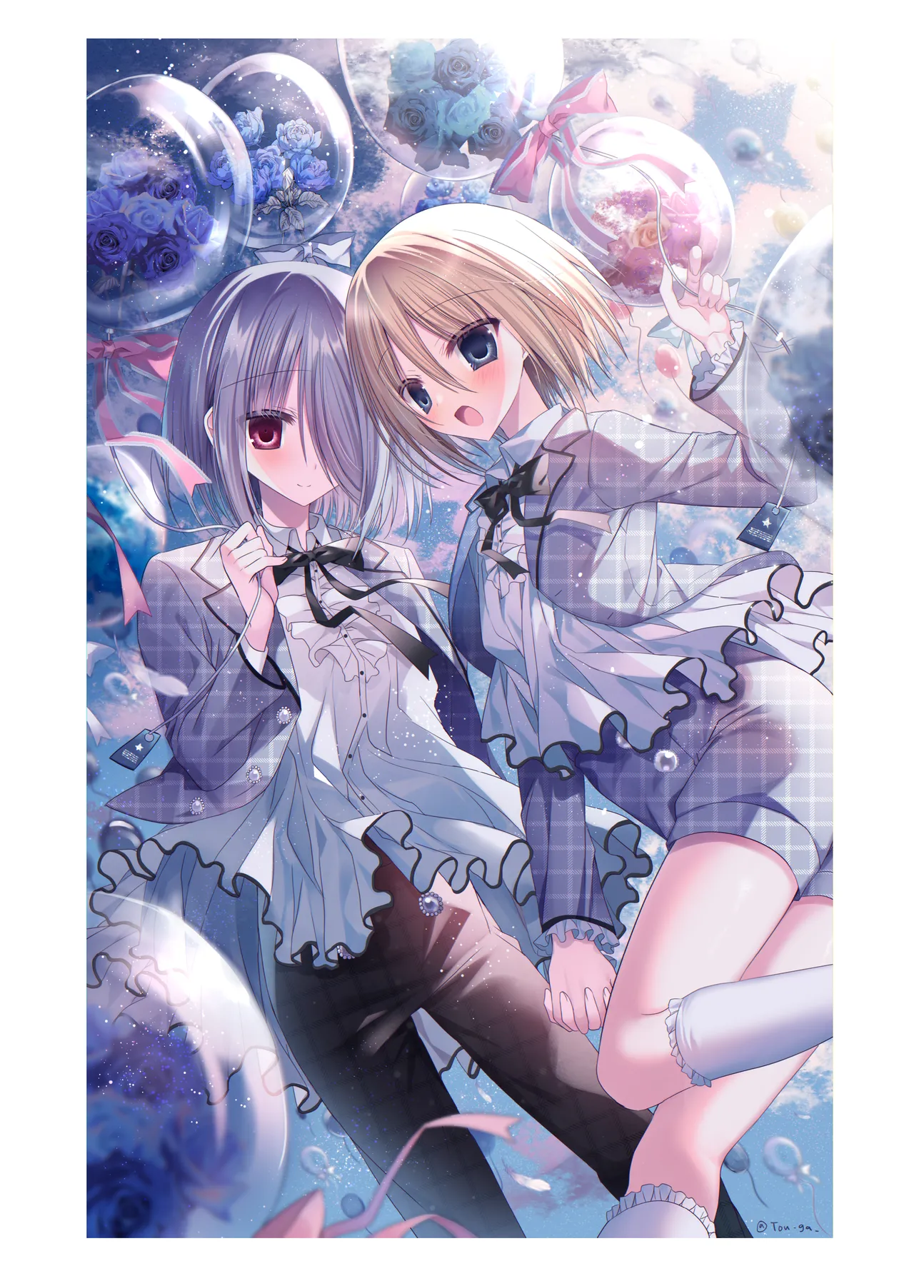 Touga Boys School Illustration Collection 2020~2024 page 9 full