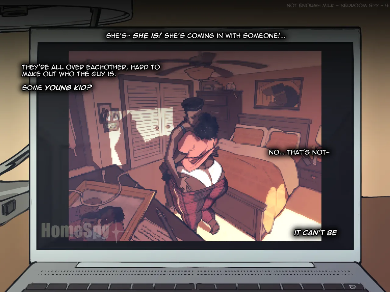 not enough milk - bedroom spy page 4 full