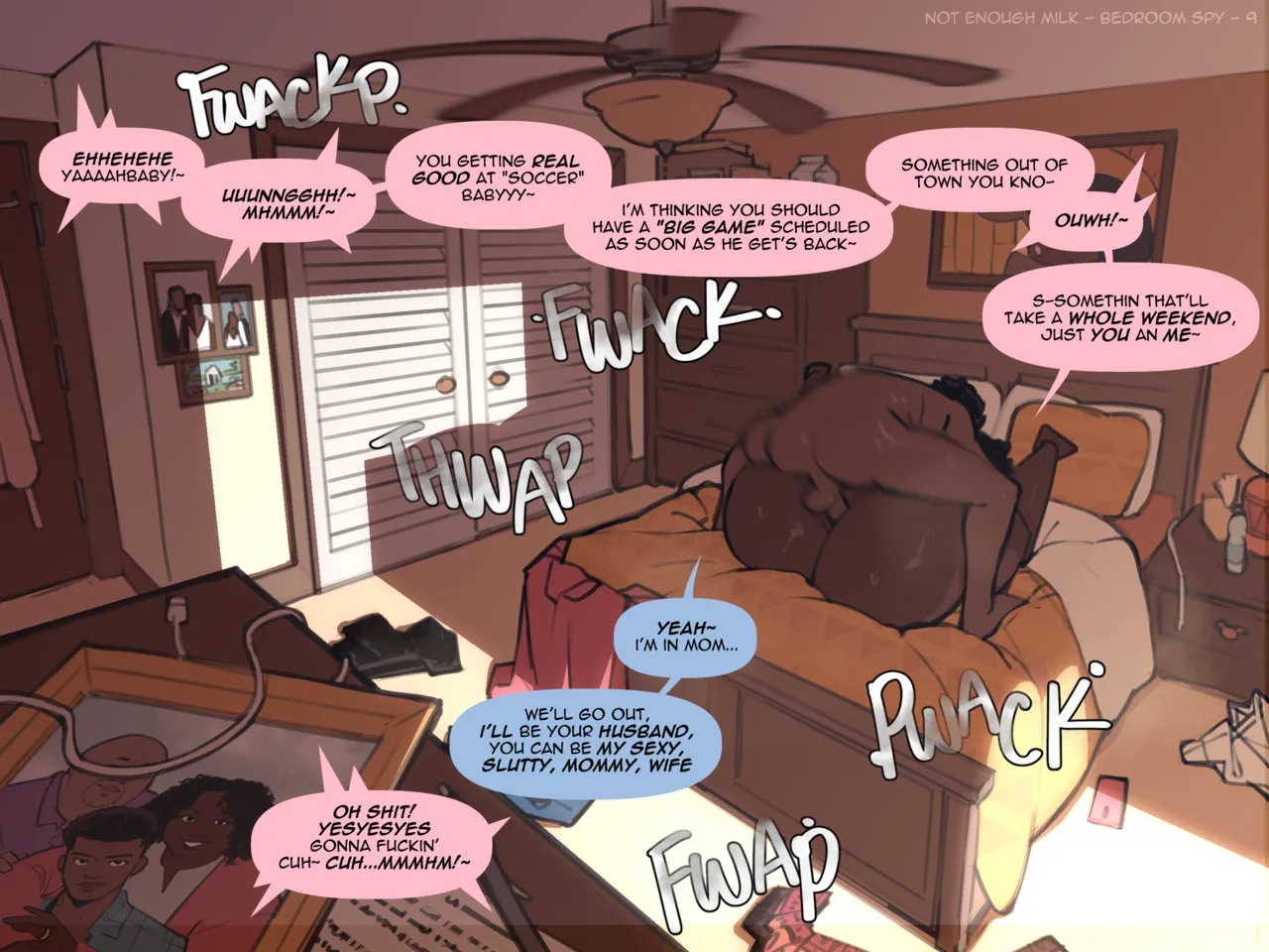 not enough milk - bedroom spy page 9 full