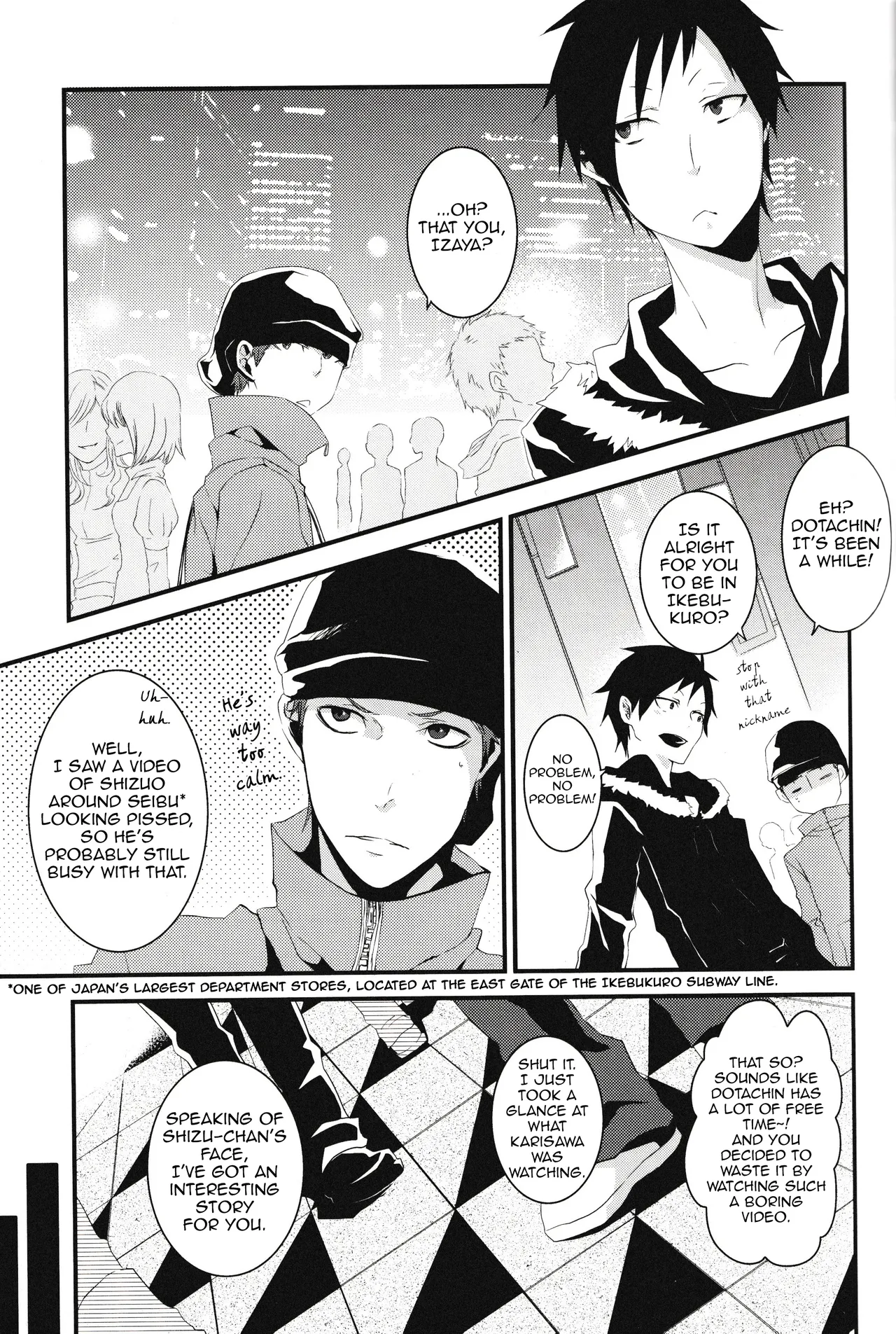 0.5 Seconds Before Sleeping Beauty Wakes Up – Durarara!! dj page 3 full