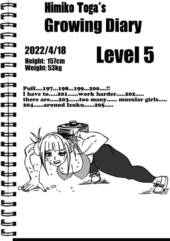 Himiko Toga's growing diaries page 2 full