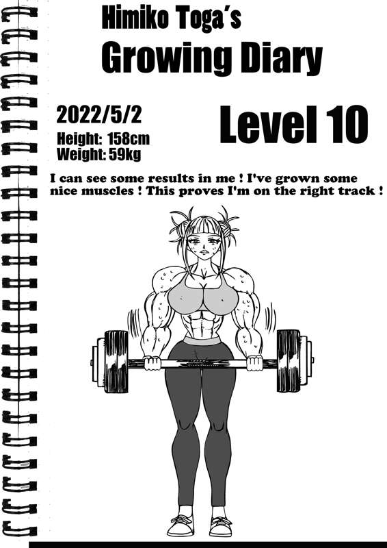 Himiko Toga's growing diaries page 3 full