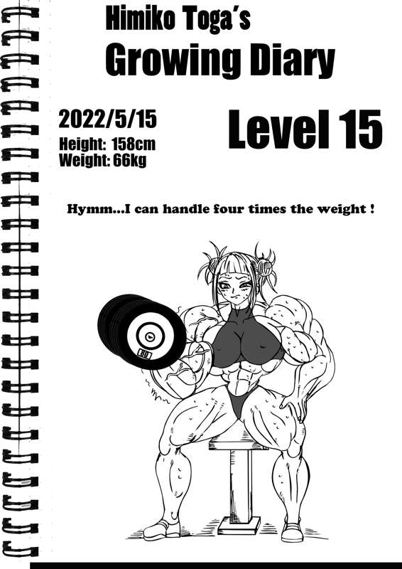 Himiko Toga's growing diaries page 4 full