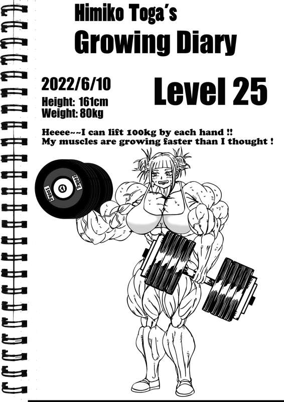 Himiko Toga's growing diaries page 6 full