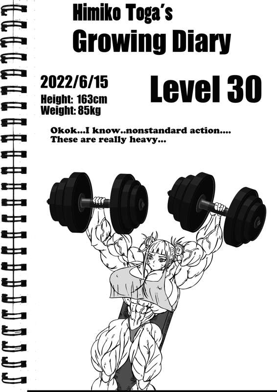 Himiko Toga's growing diaries page 7 full