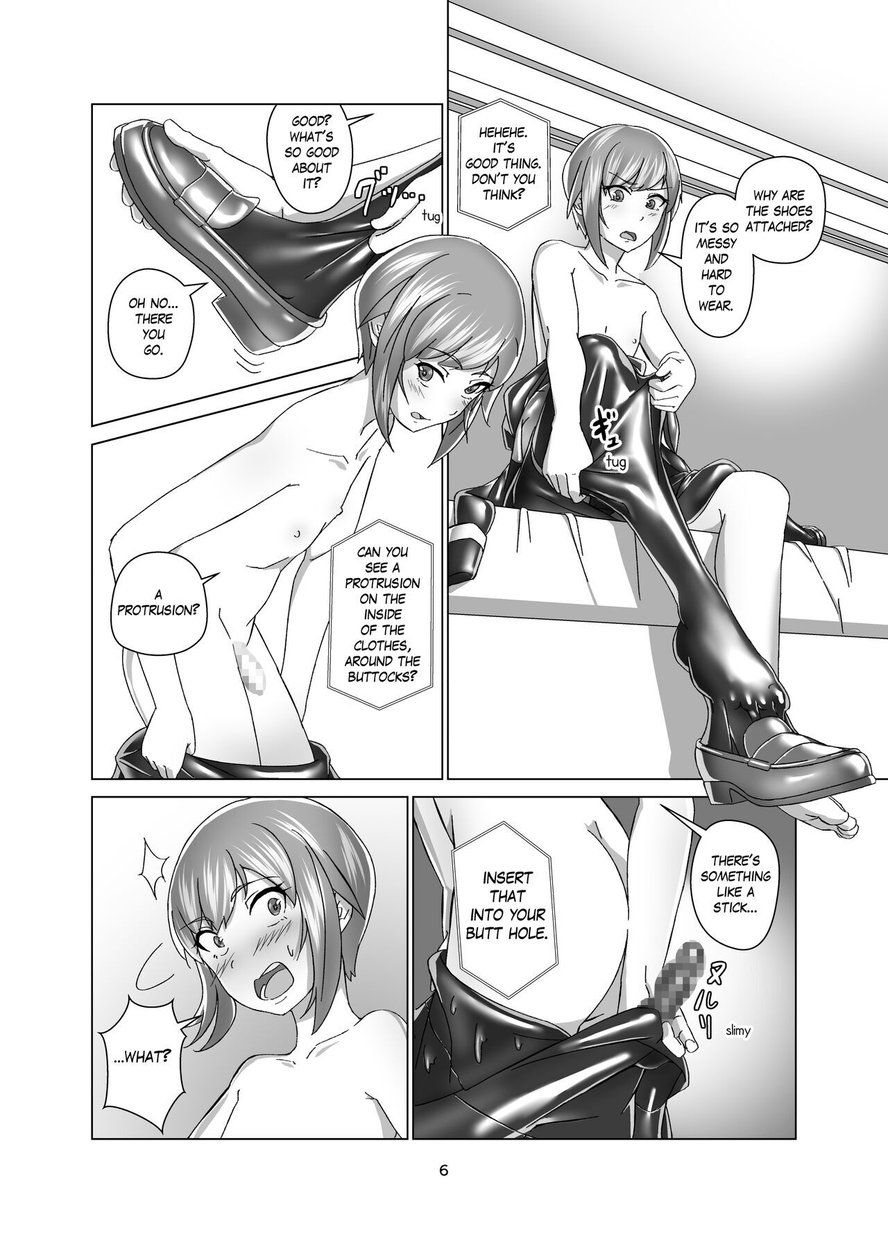 Kimi Senyou Kousoku Kyousei Mesuiki Suit Extreme Bondage and MESUIKI Costume Test with YOU page 6 full