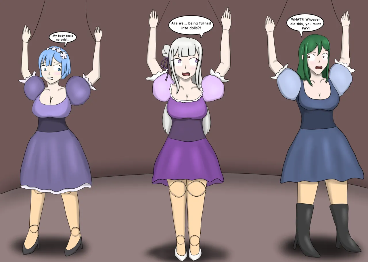 Rem, Emilia, Crush, And The Cursed Stage page 5 full