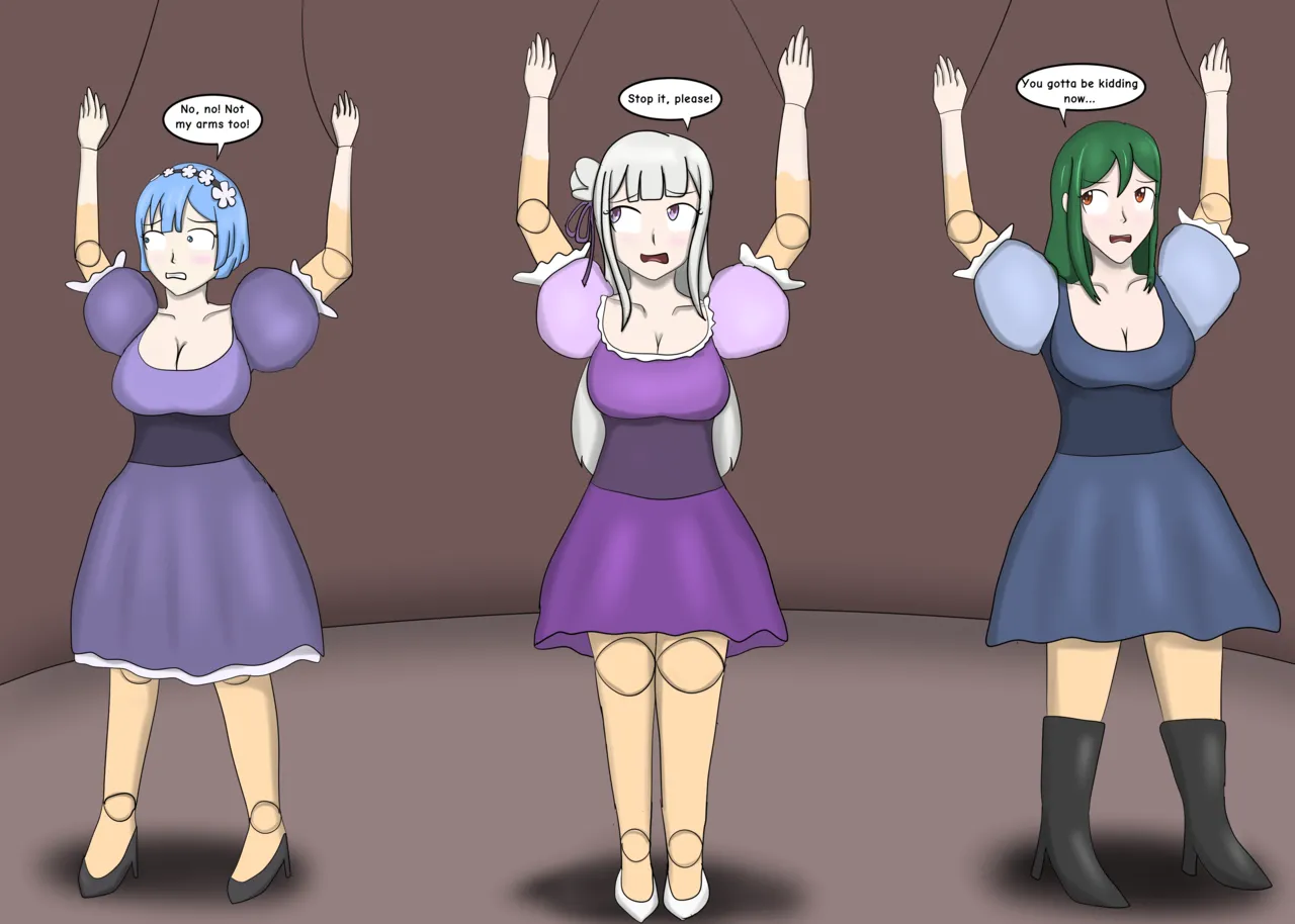 Rem, Emilia, Crush, And The Cursed Stage page 6 full