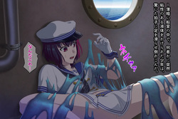 ［z3c407ot］水棲クリーチャーに襲われる是国竜持（ミルち。）（にゃろメ）