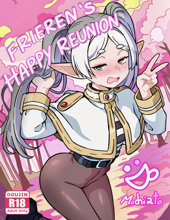 Frieren’s happy reunion cover