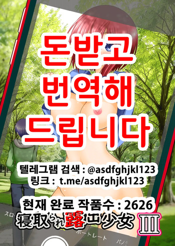 Netorare Roshutsu Shoujo 3 | 네토라레 노출소녀 3 cover