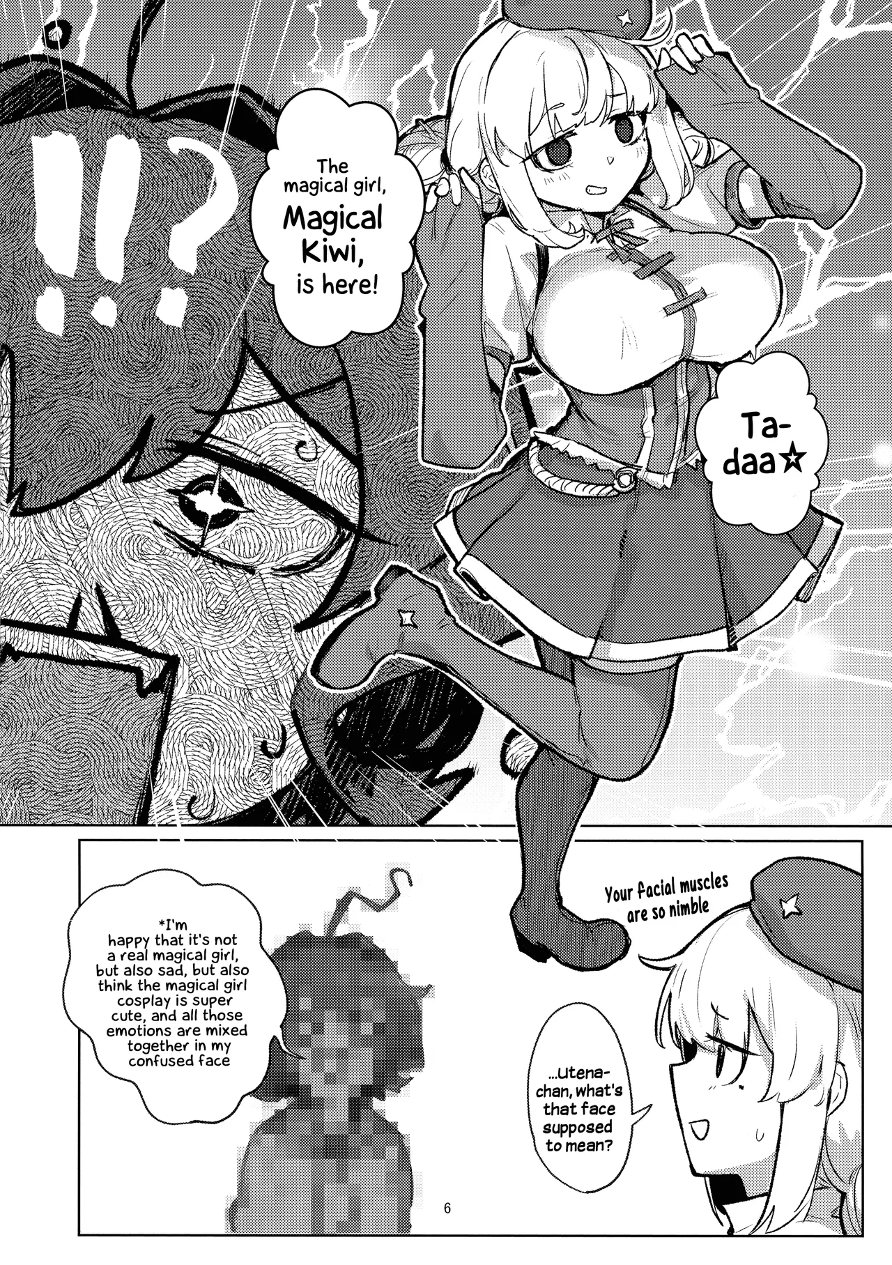 Ah hotel ni mahou shoujo ga | A Magical Girl at the "Aahn!" Hotel page 6 full