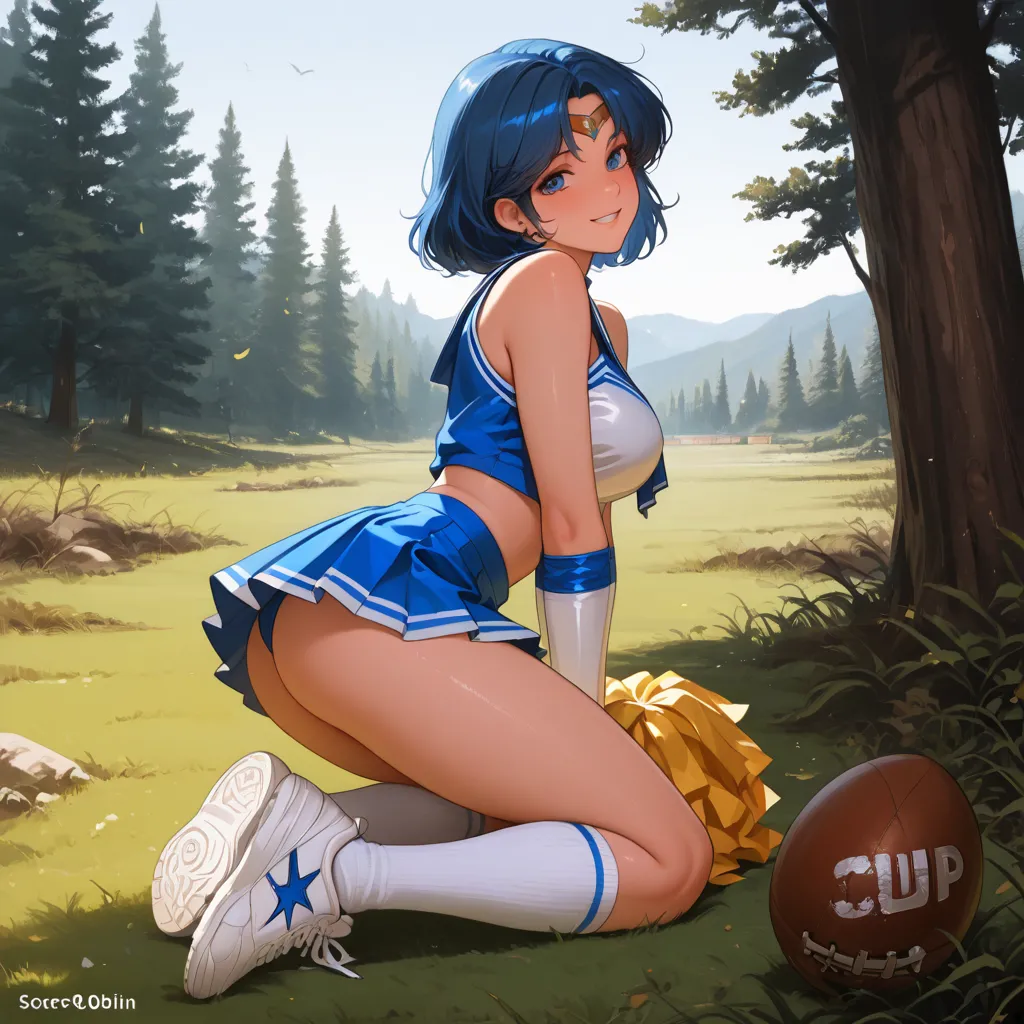 Sailor Mercury cheerleader page 10 full