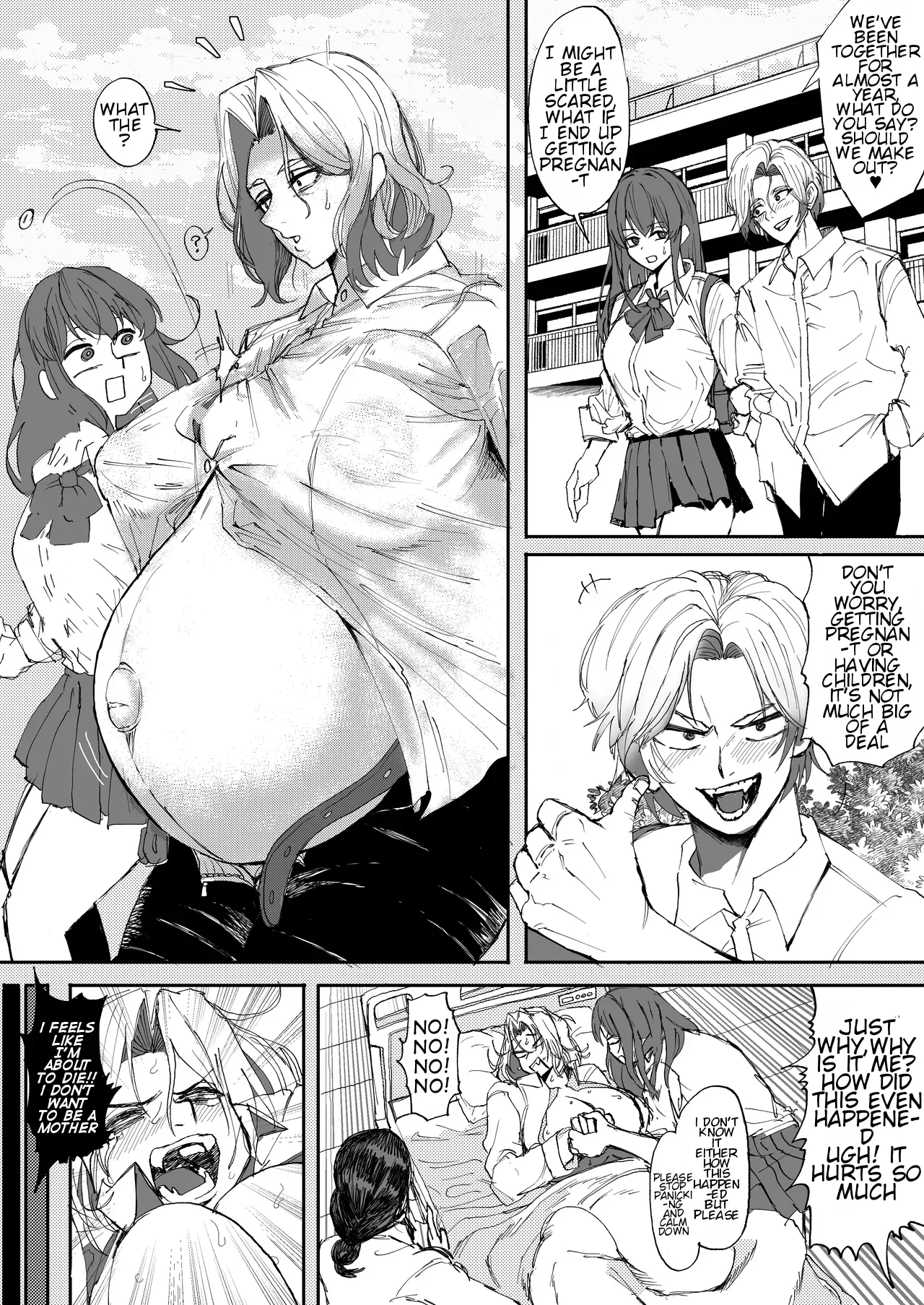 Guy TSF Single Mother page 1 full