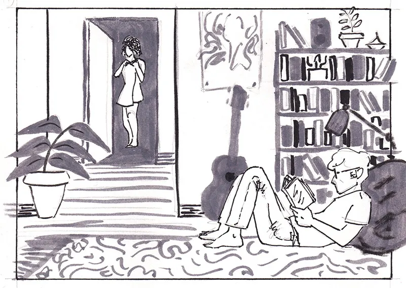 JUDE &amp; JULIE #1 — Reading page 1 full