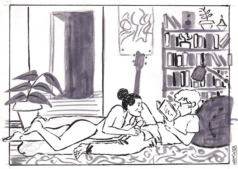 JUDE &amp; JULIE #1 — Reading page 10 full