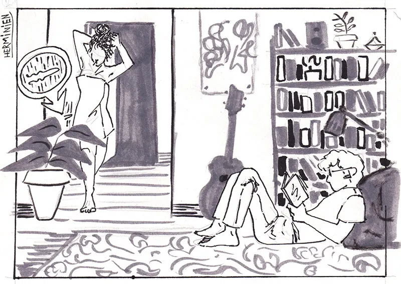 JUDE &amp; JULIE #1 — Reading page 2 full