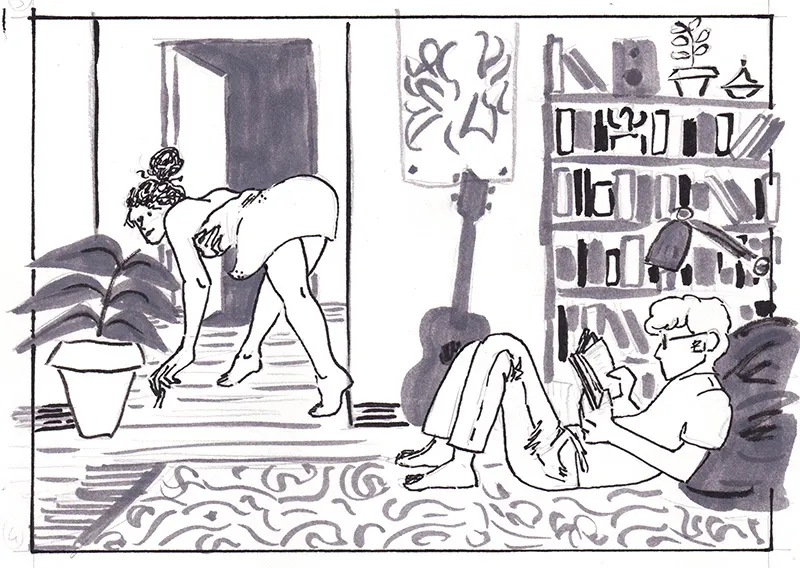 JUDE &amp; JULIE #1 — Reading page 3 full
