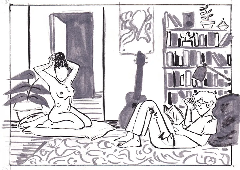JUDE &amp; JULIE #1 — Reading page 5 full