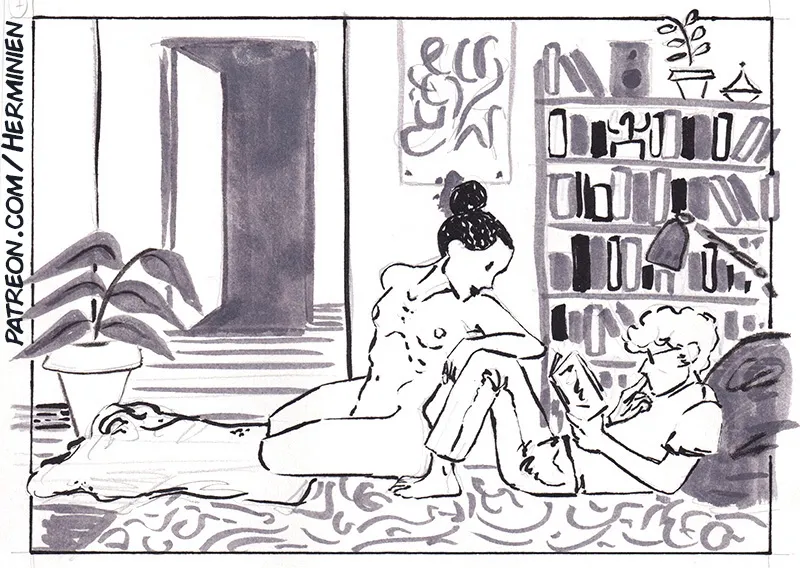 JUDE &amp; JULIE #1 — Reading page 7 full