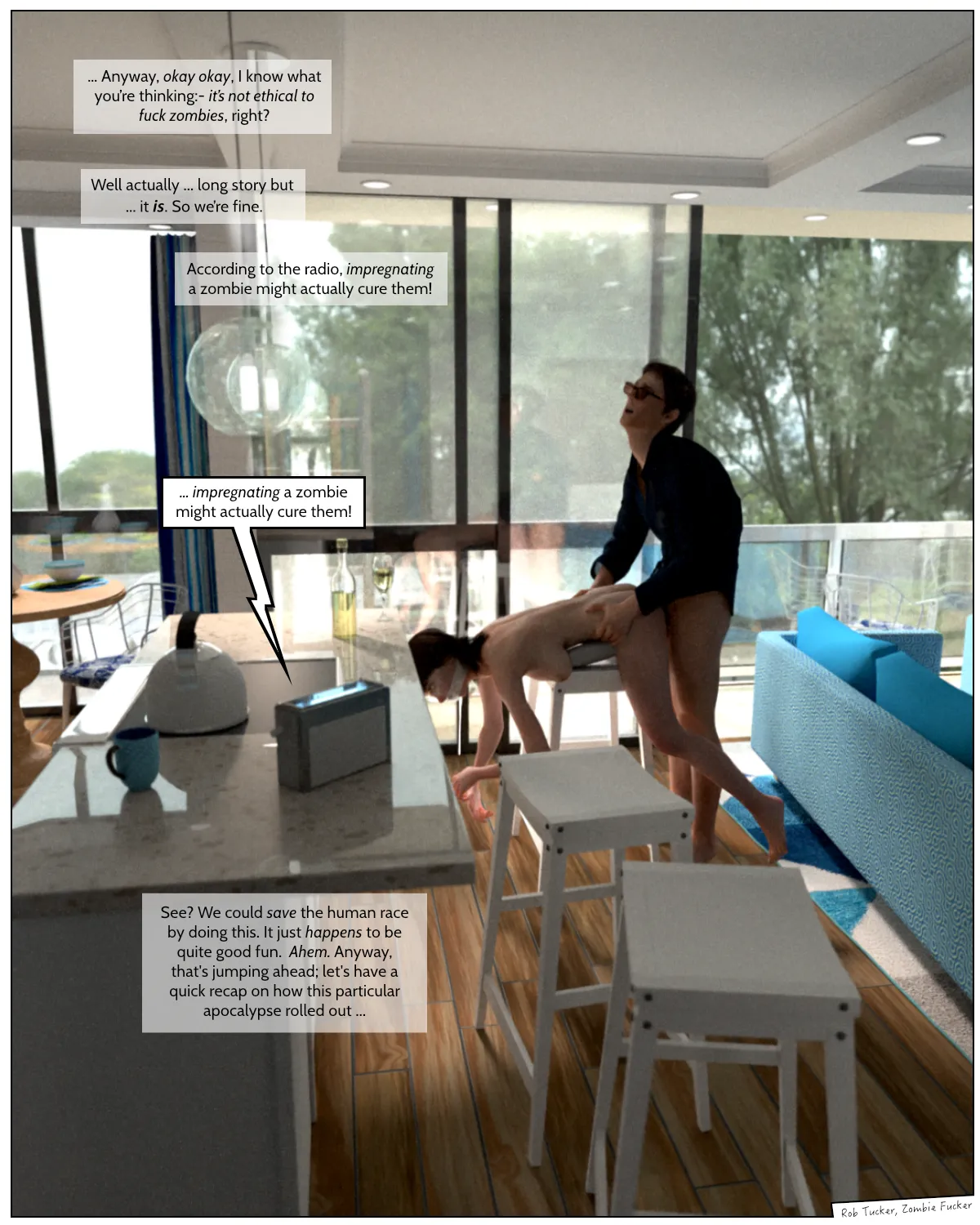 Rob Tucker, Zombifucker page 7 full