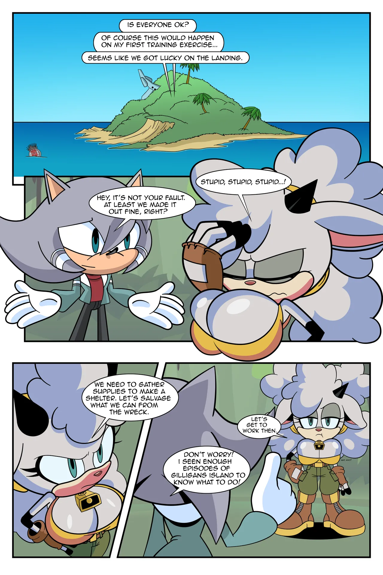 Deserted Island page 1 full