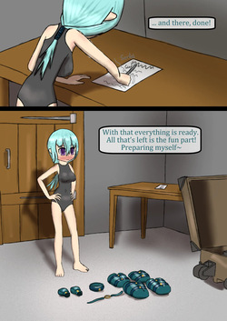 Lucienia's Petsuit Selfbondage