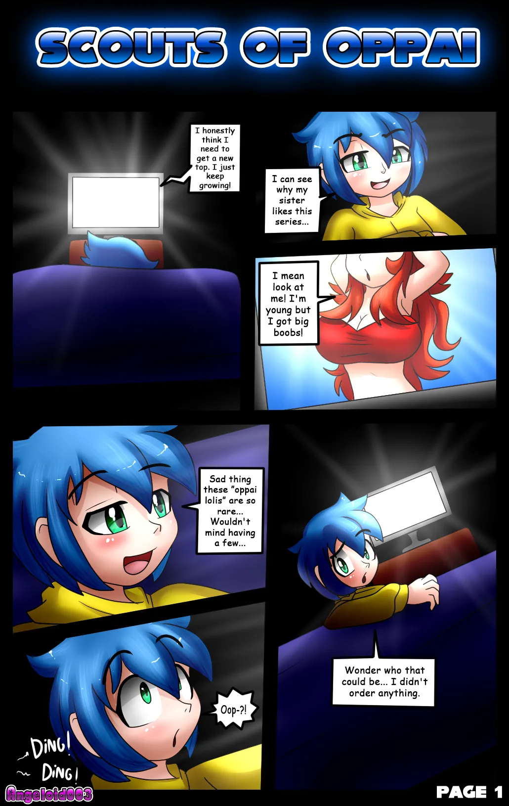 Scouts of Oppai page 1 full