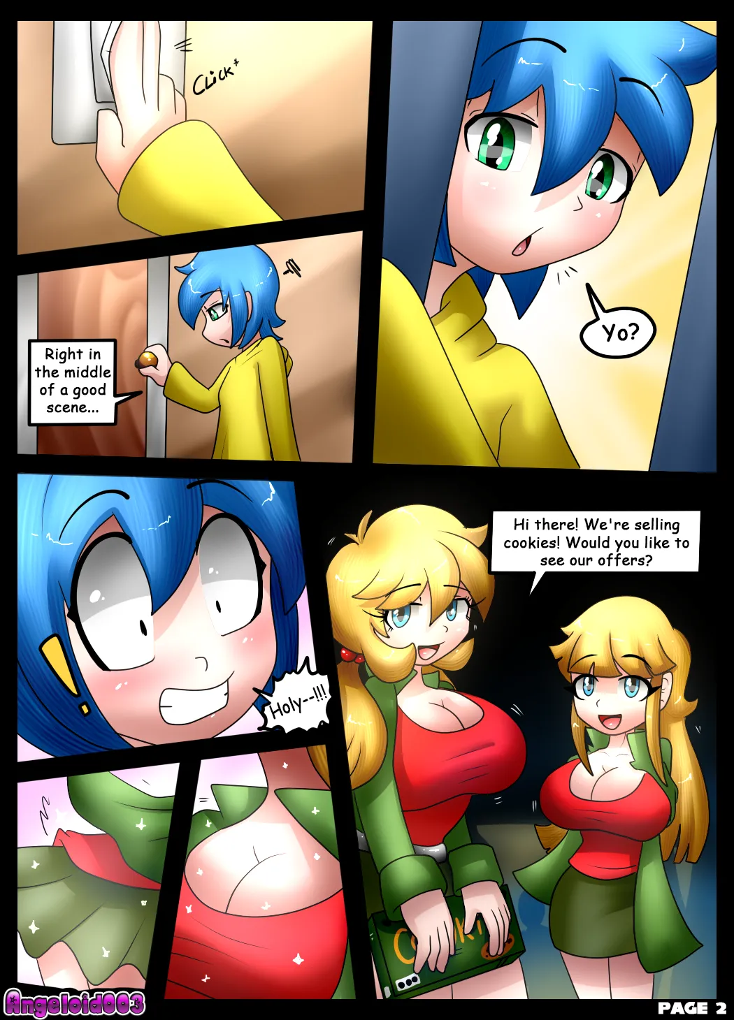Scouts of Oppai page 2 full